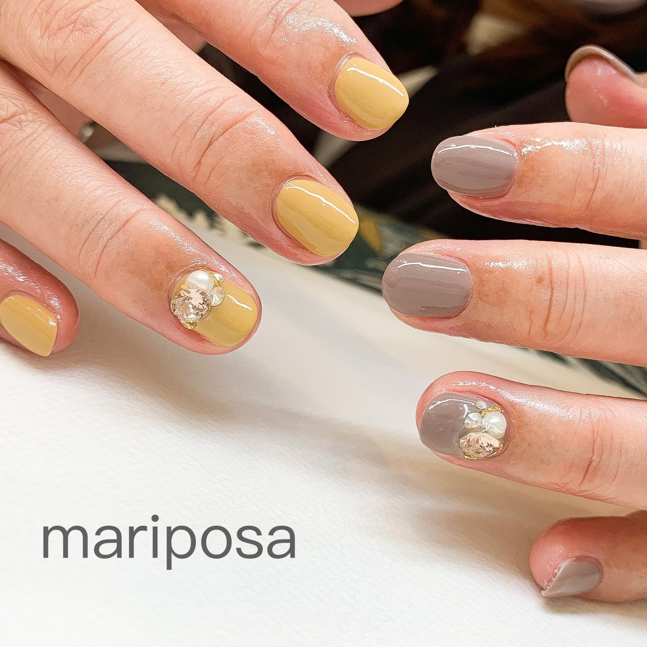 オールシーズン 旅行 ブライダル 女子会 ハンド Nailsalon Mariposaのネイルデザイン No ネイルブック