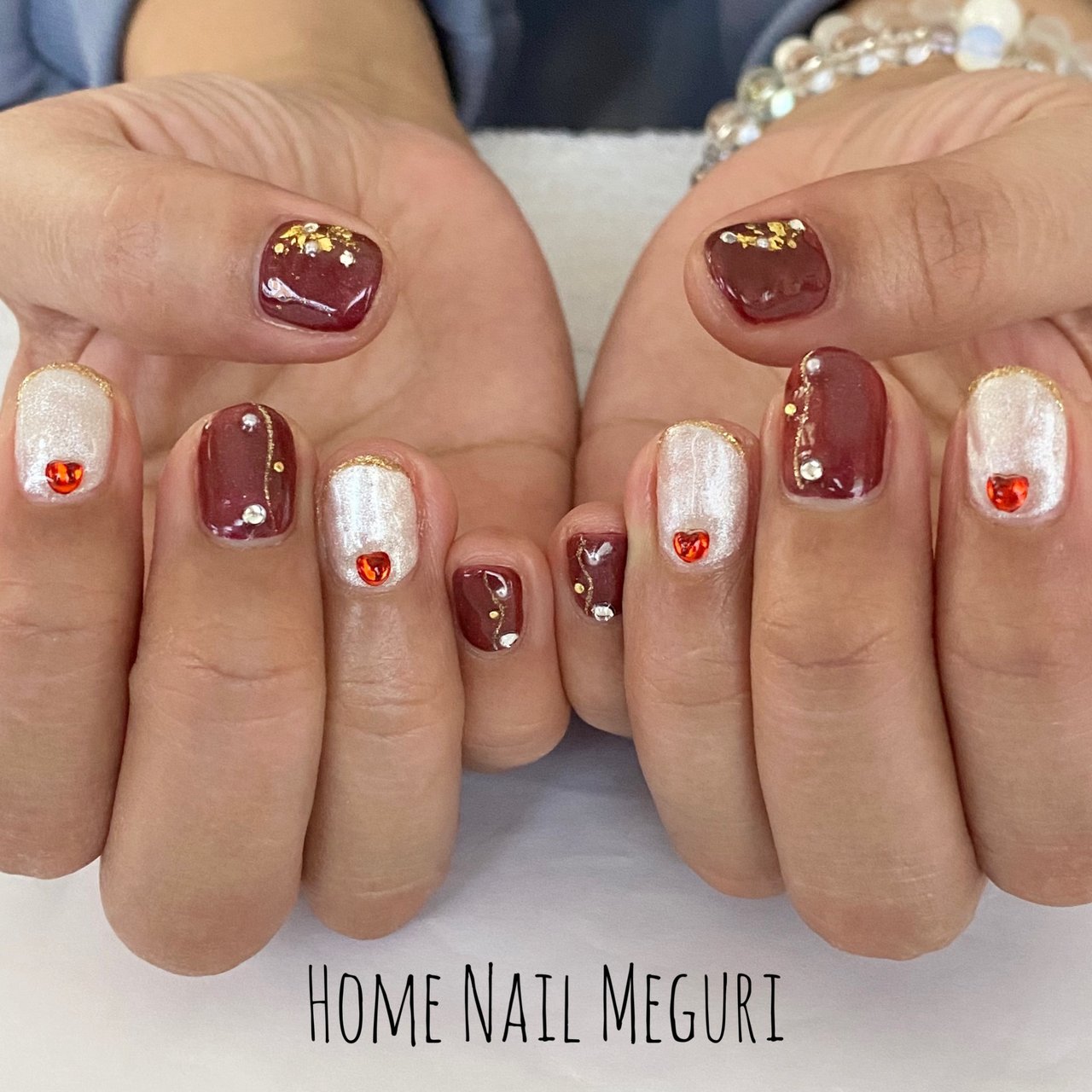 Home Nail Meguriのネイルデザイン No ネイルブック