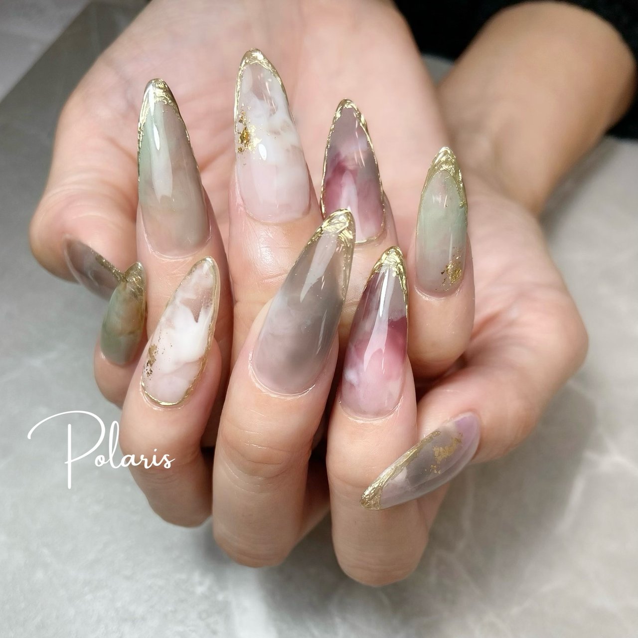 秋 冬 オールシーズン パーティー ハンド Momoのネイルデザイン No ネイルブック