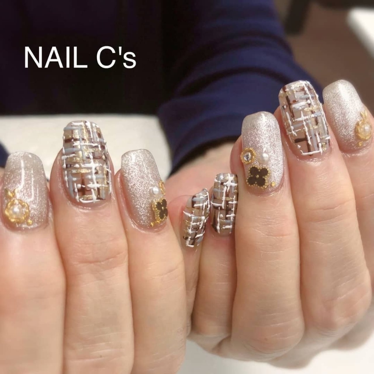Yumi Yoshikura (NAIL C's ネイルシーズ）のネイルデザイン[No.6935528