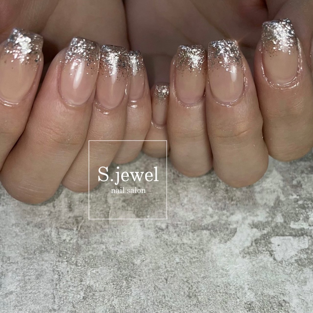 グラデーション ラメ S Jewelのネイルデザイン No ネイルブック