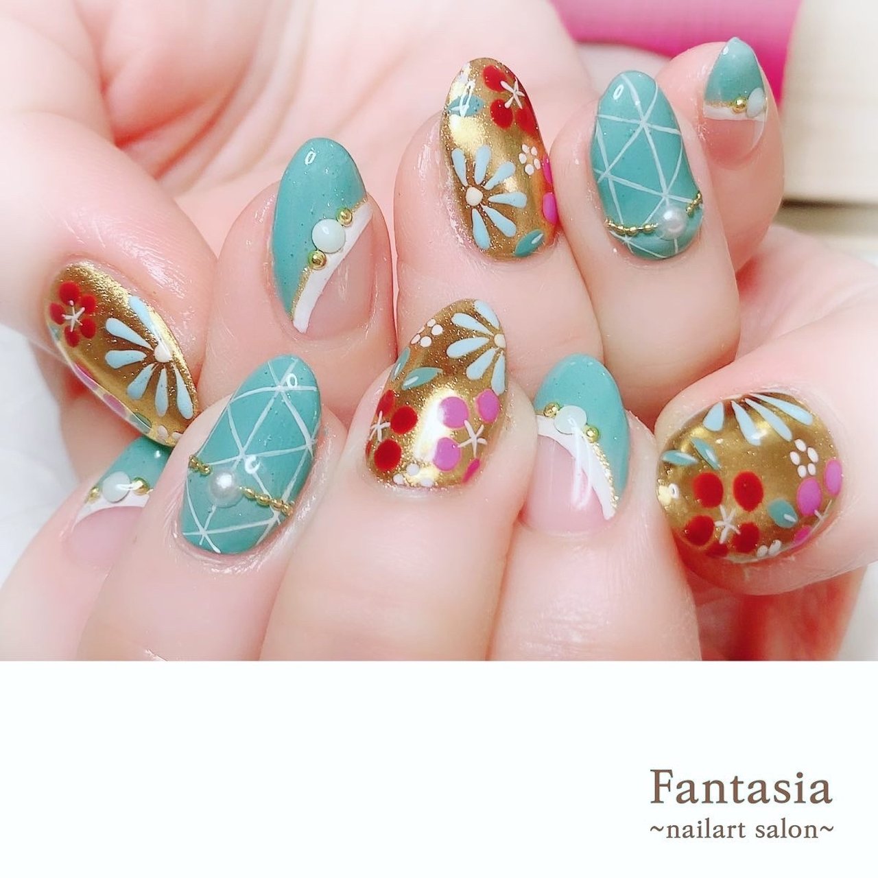 ハンド Fantasia By Pinaのネイルデザイン No ネイルブック