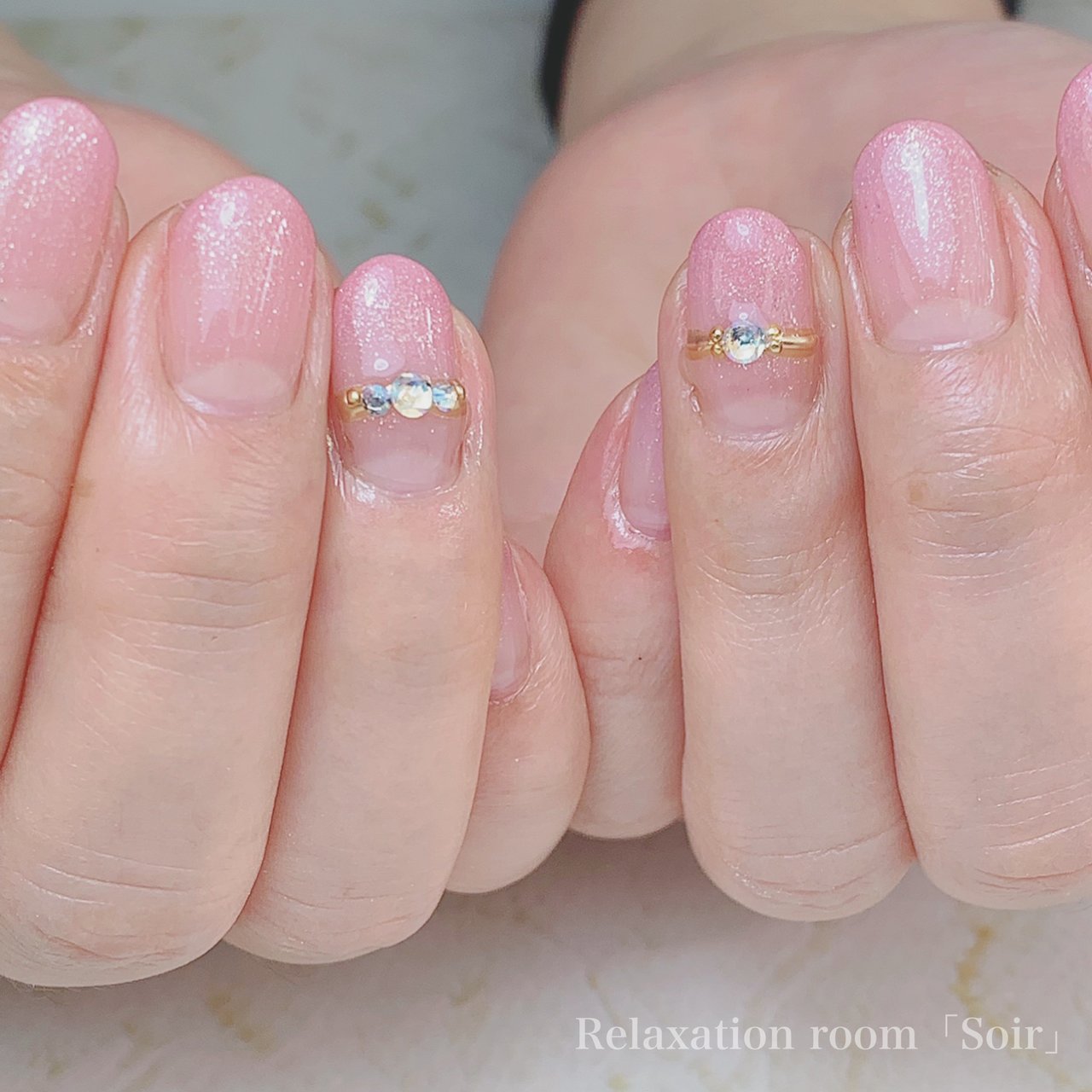 オールシーズン オフィス デート 女子会 ハンド Nail Likeのネイルデザイン No ネイルブック