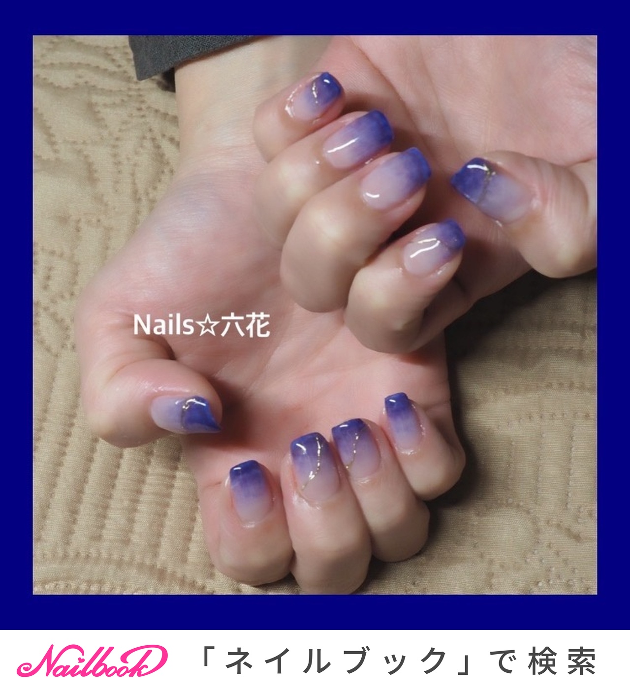 冬 ハンド シンプル グラデーション ミラー Kanakoのネイルデザイン No ネイルブック