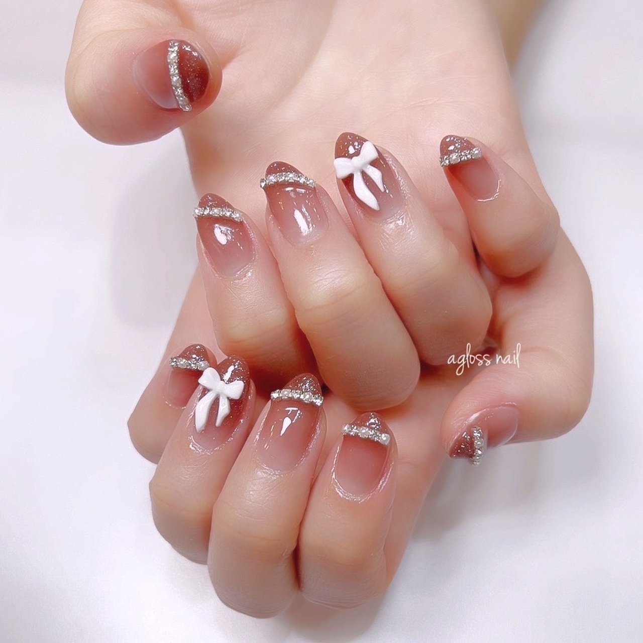 春 夏 秋 冬 ハンド Agloss Nailのネイルデザイン No ネイルブック