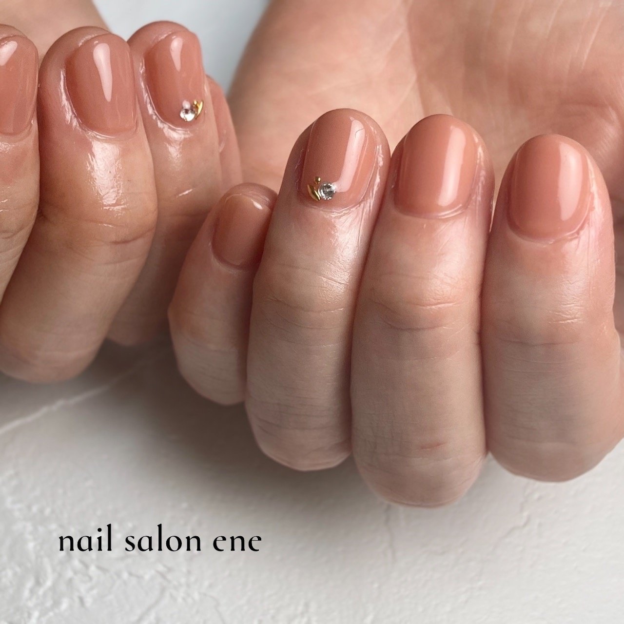 オールシーズン ハンド シンプル ワンカラー ショート Nail Salon Ene エネ のネイルデザイン No ネイルブック