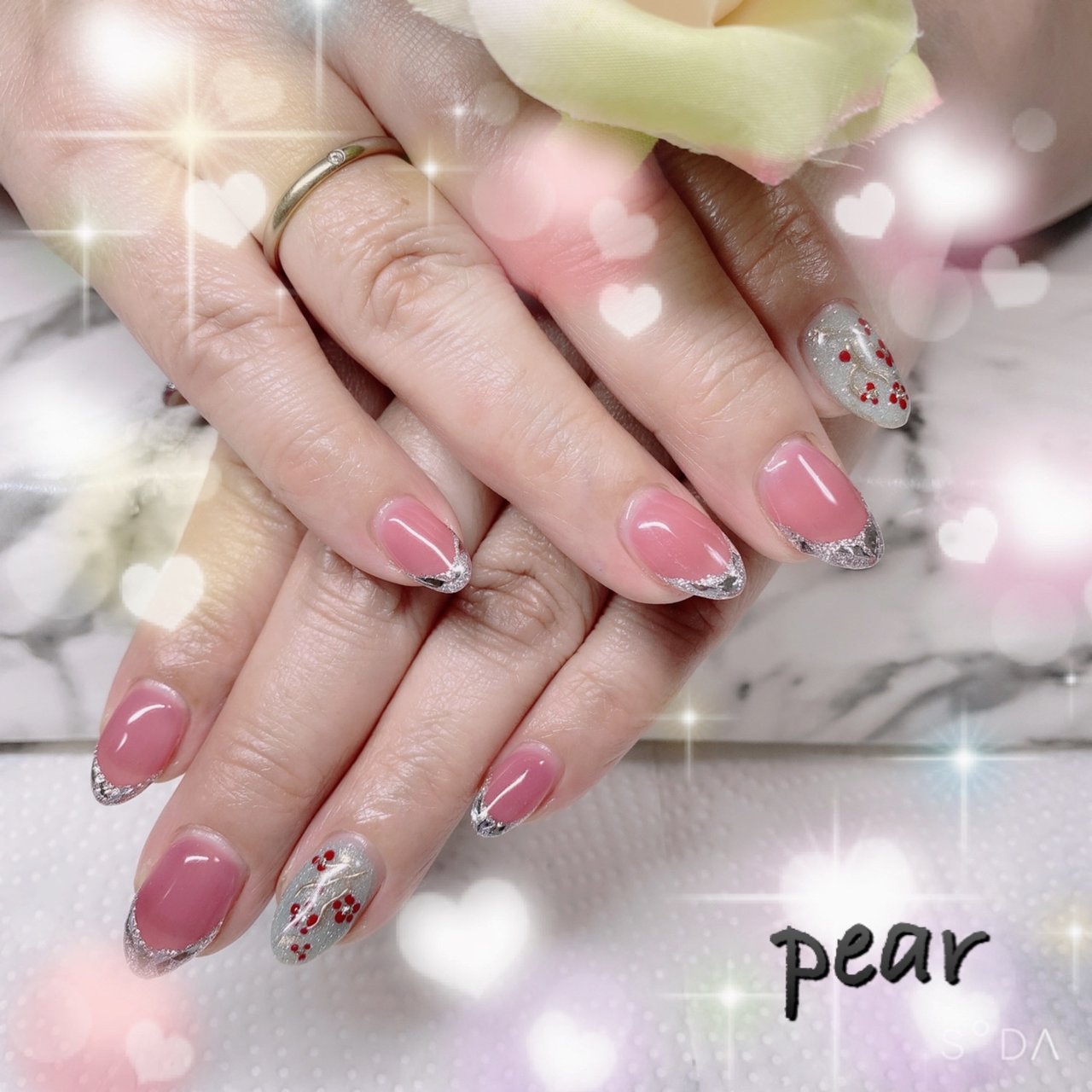 オールシーズン 成人式 オフィス 女子会 ハンド リヨウのネイルデザイン No ネイルブック