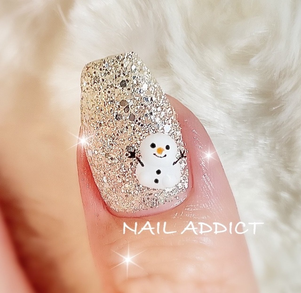 冬 お正月 クリスマス 女子会 ハンド Nail Addictのネイルデザイン No ネイルブック