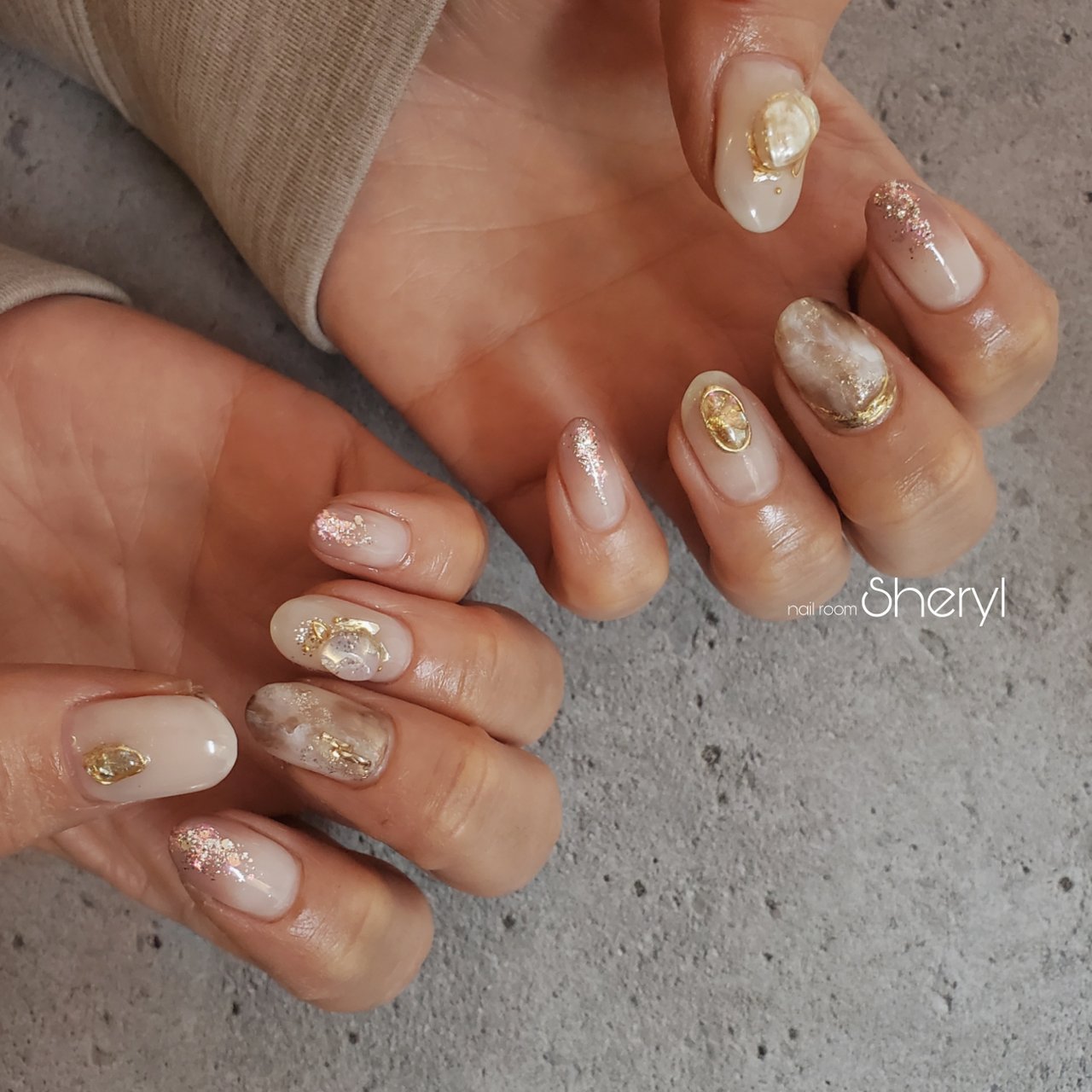 オールシーズン パーティー デート 女子会 ハンド Yuriのネイルデザイン No ネイルブック