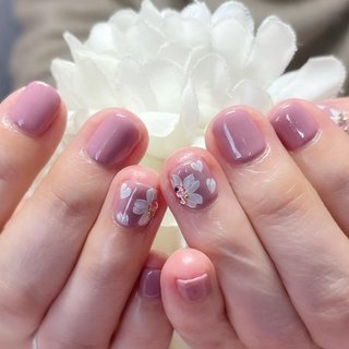 桜ネイルのネイルデザイン ネイルブック
