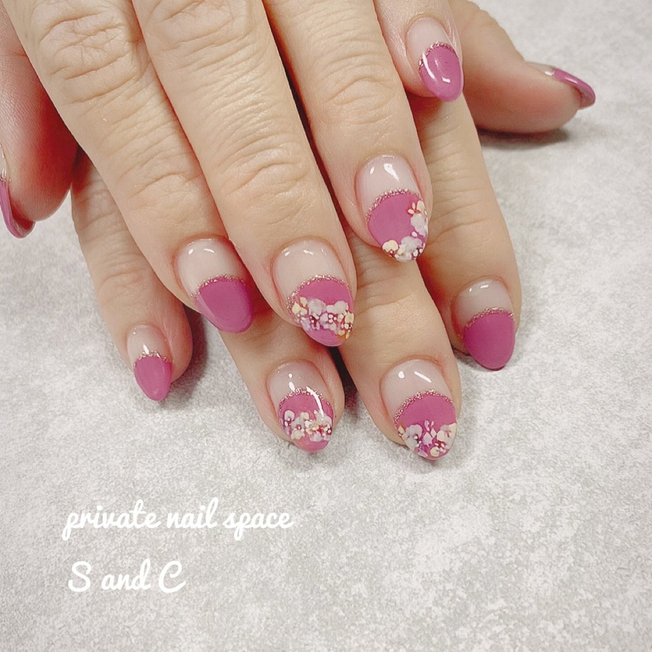 冬 オールシーズン オフィス パーティー ハンド Private Nail Space S And Cのネイルデザイン No ネイルブック