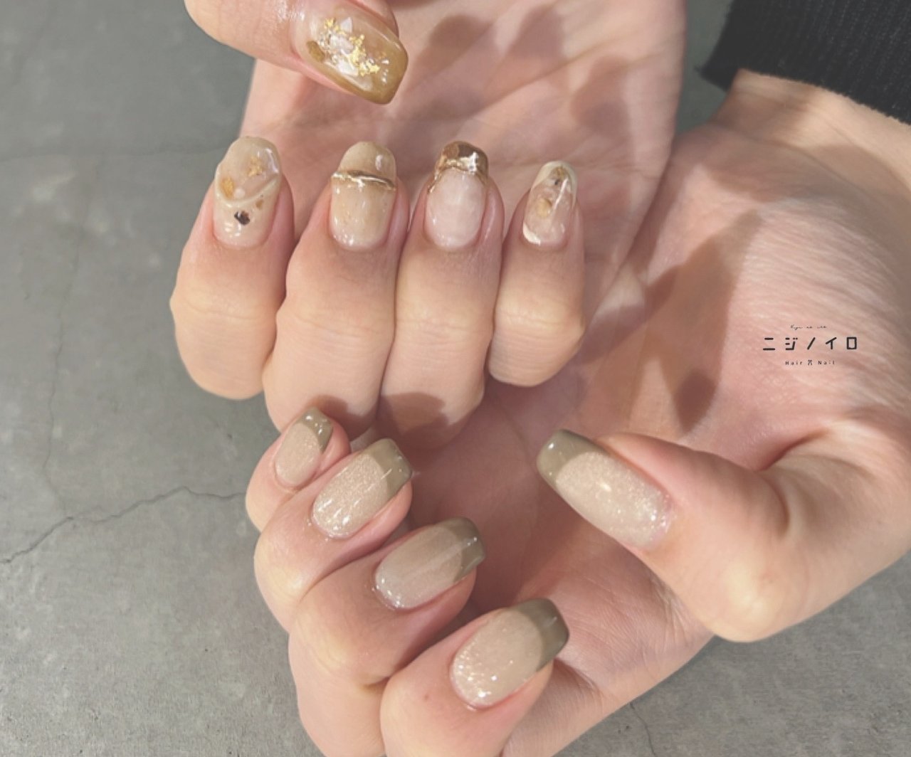 秋/冬/オールシーズン/シンプル/フレンチ - Ayakoのネイルデザイン[No  