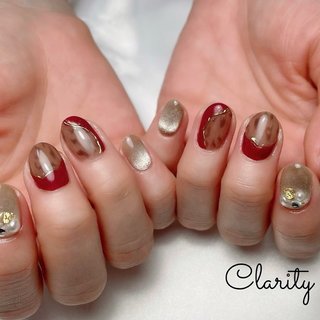 アートし放題持ち込みデザイン💅✨ 
#ジェルネイル#ネイル#nail#シンプル#持ち込みアート#天王寺#阿倍野#プライベートサロン#ネイルサロン#秋ネイル#冬ネイル#水彩アート#アートし放題#定額デザイン#シンプル#ニュアンス#ニュアンスネイル#ちゅるんネイル#オフィスネイル#フィルイン一層残し#フィルイン#フットネイル#foot#hand#spring#summer#autumn#winter#privatesalon #秋 #冬 #ハンド #ビジュー #マグネット #ミラー #レオパード #ベージュ #ボルドー #ゴールド #ジェルネイル #お客様 #Clarity Nail #ネイルブック