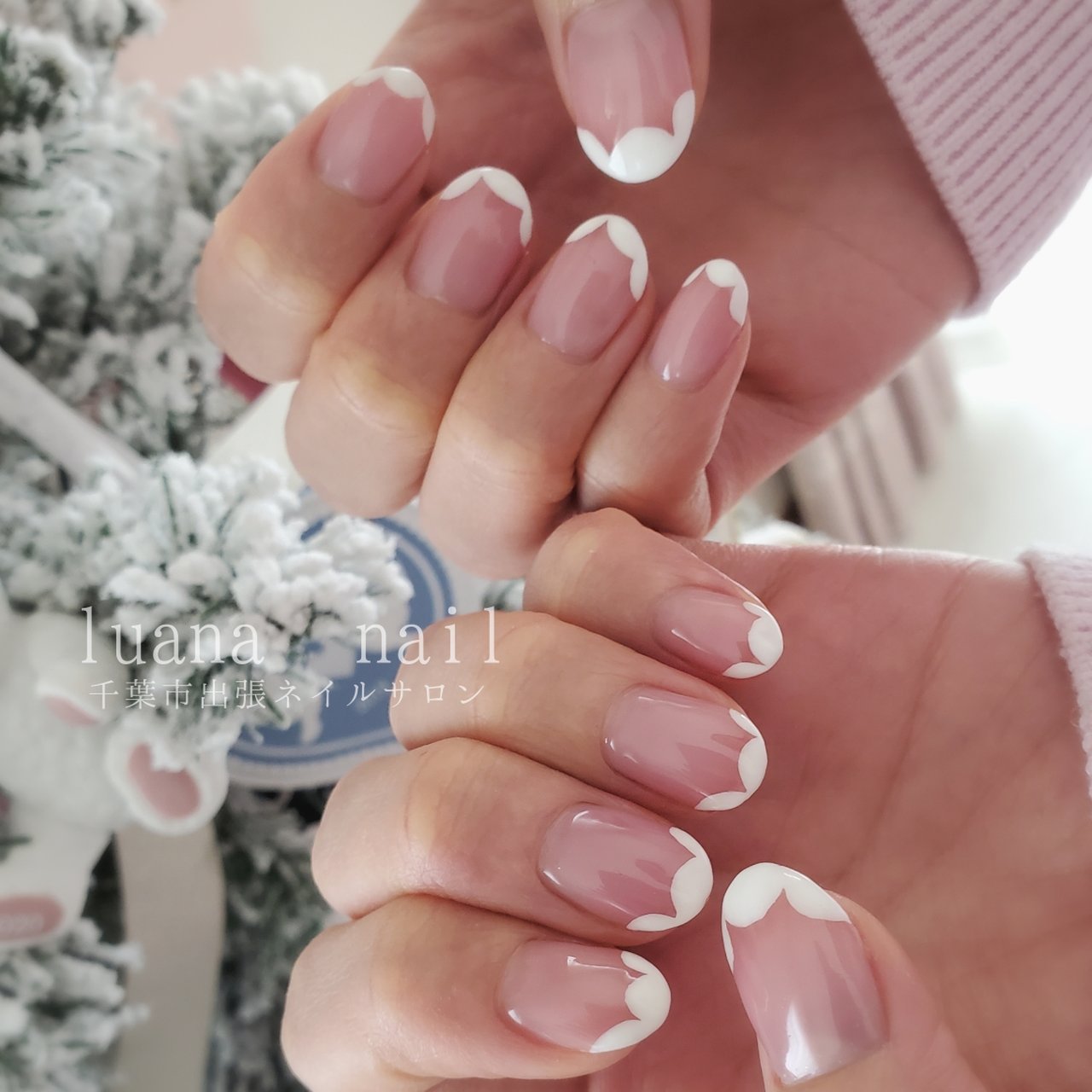 秋 冬 バレンタイン クリスマス ハンド 千葉市稲毛プライベートネイルサロンreplus 原絵理のネイルデザイン No ネイル ブック