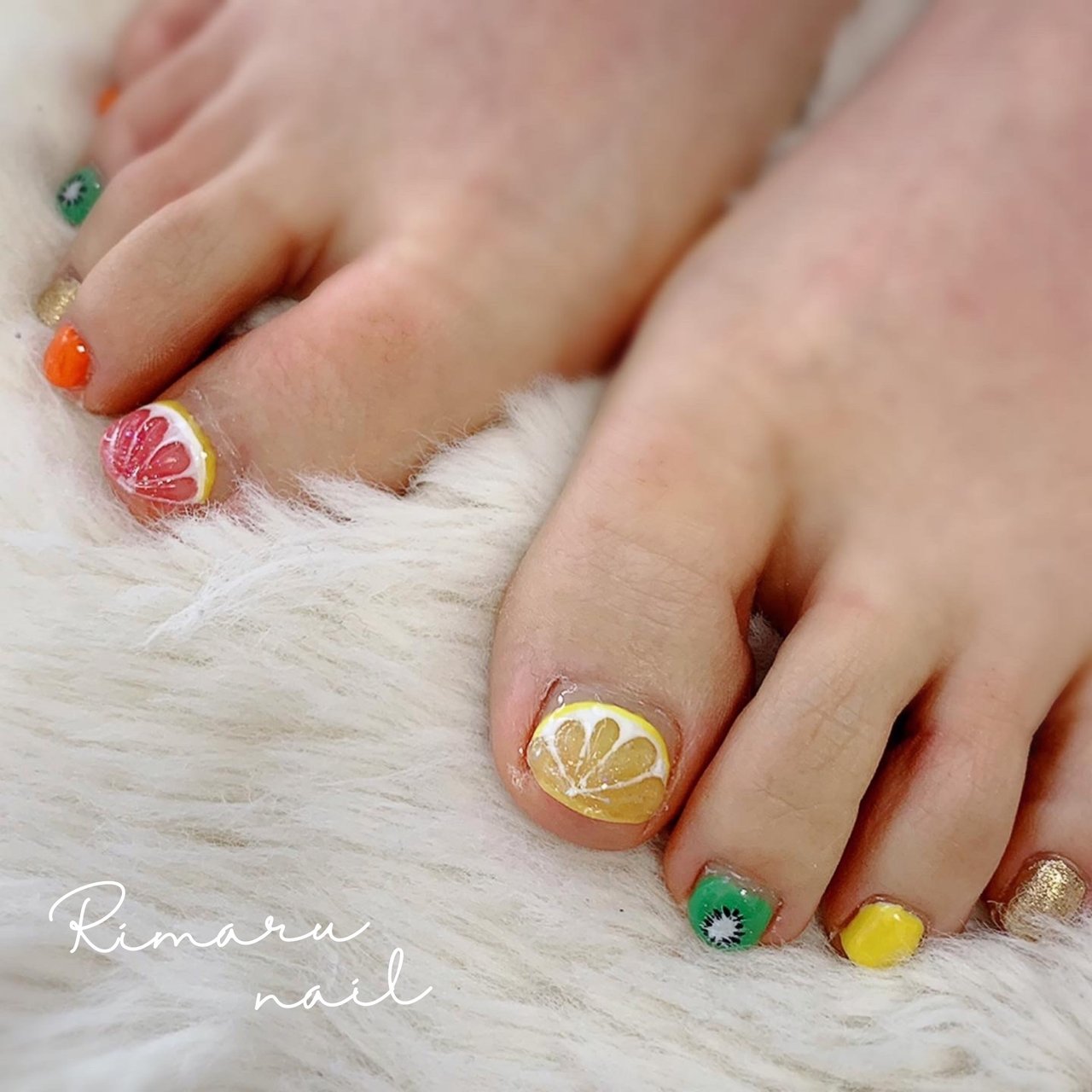 オールシーズン ラメ ワンカラー トロピカル フルーツ Hiromiのネイルデザイン No ネイルブック