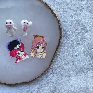 No107.ネイル姫パーツ☆レトロワンピース☆