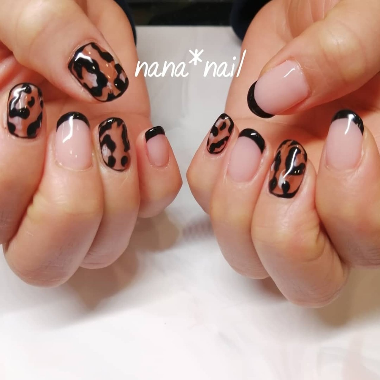 秋 冬 女子会 ハンド フレンチ Nana Nailのネイルデザイン No ネイルブック