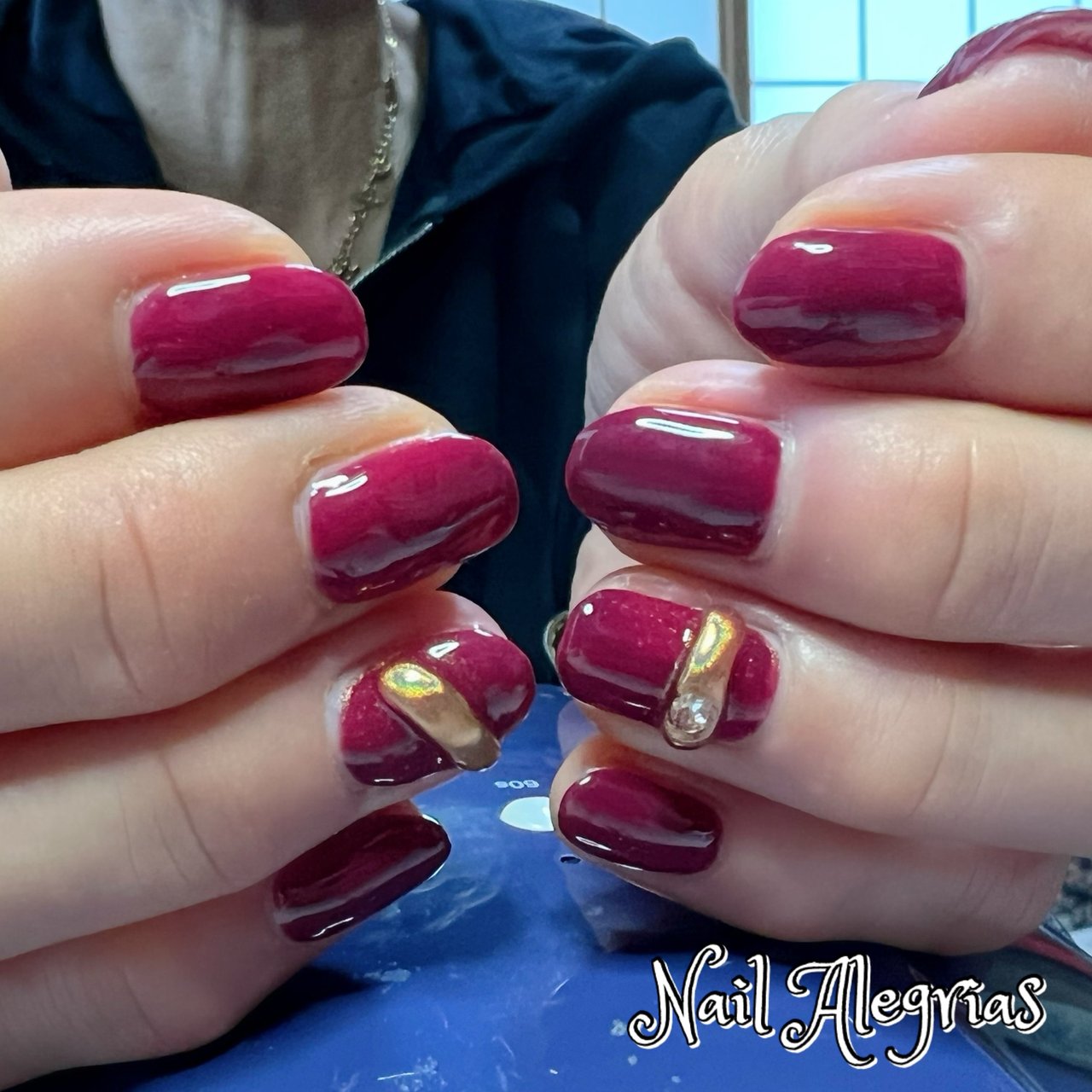 冬 パーティー デート 女子会 ハンド Nail Alegrias ネイルアレグリアス のネイルデザイン No ネイルブック