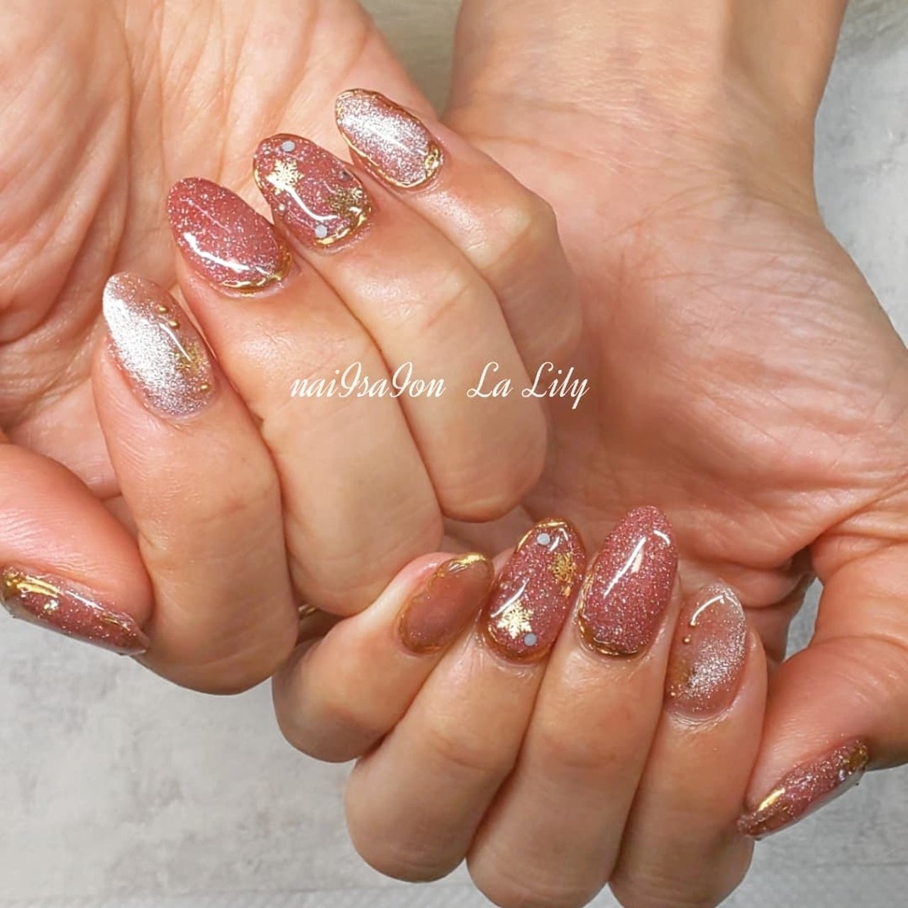 冬 パーティー デート 女子会 ハンド Lillyのネイルデザイン No ネイルブック