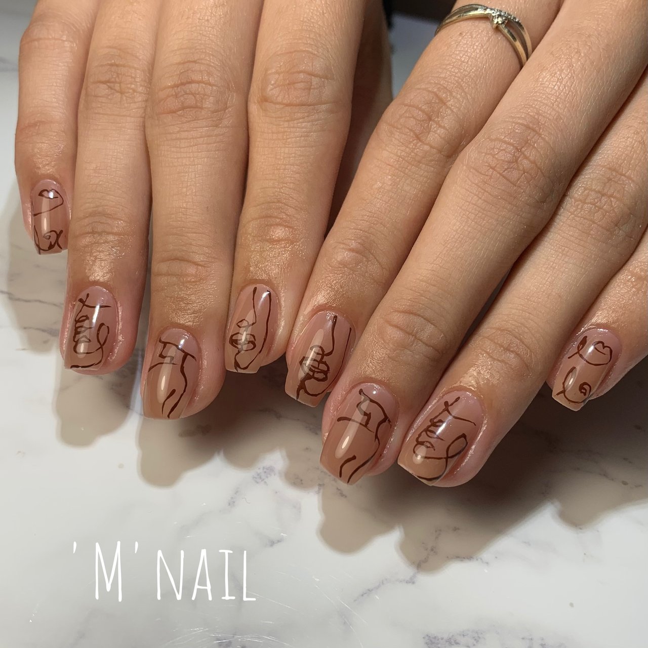 オールシーズン 梅雨 リゾート パーティー ハンド Nail Salon M のネイルデザイン No ネイルブック