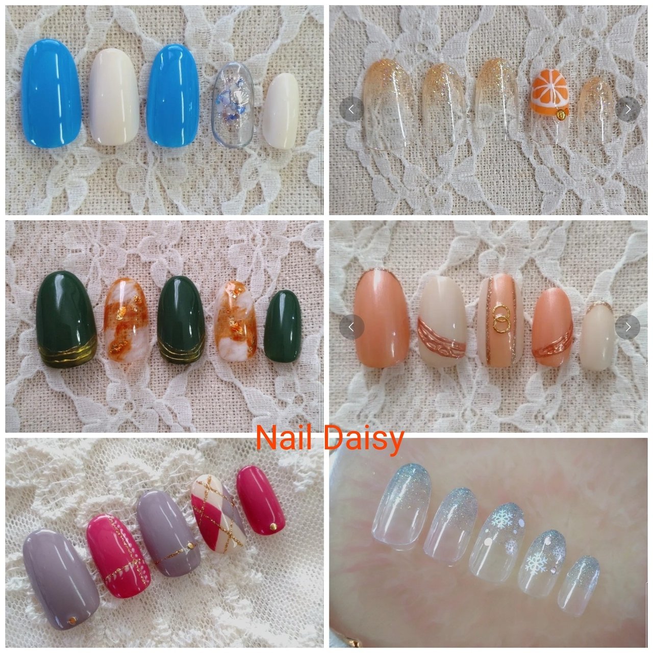 夏 秋 冬 ラメ ニュアンス Naildaisyのネイルデザイン No ネイルブック