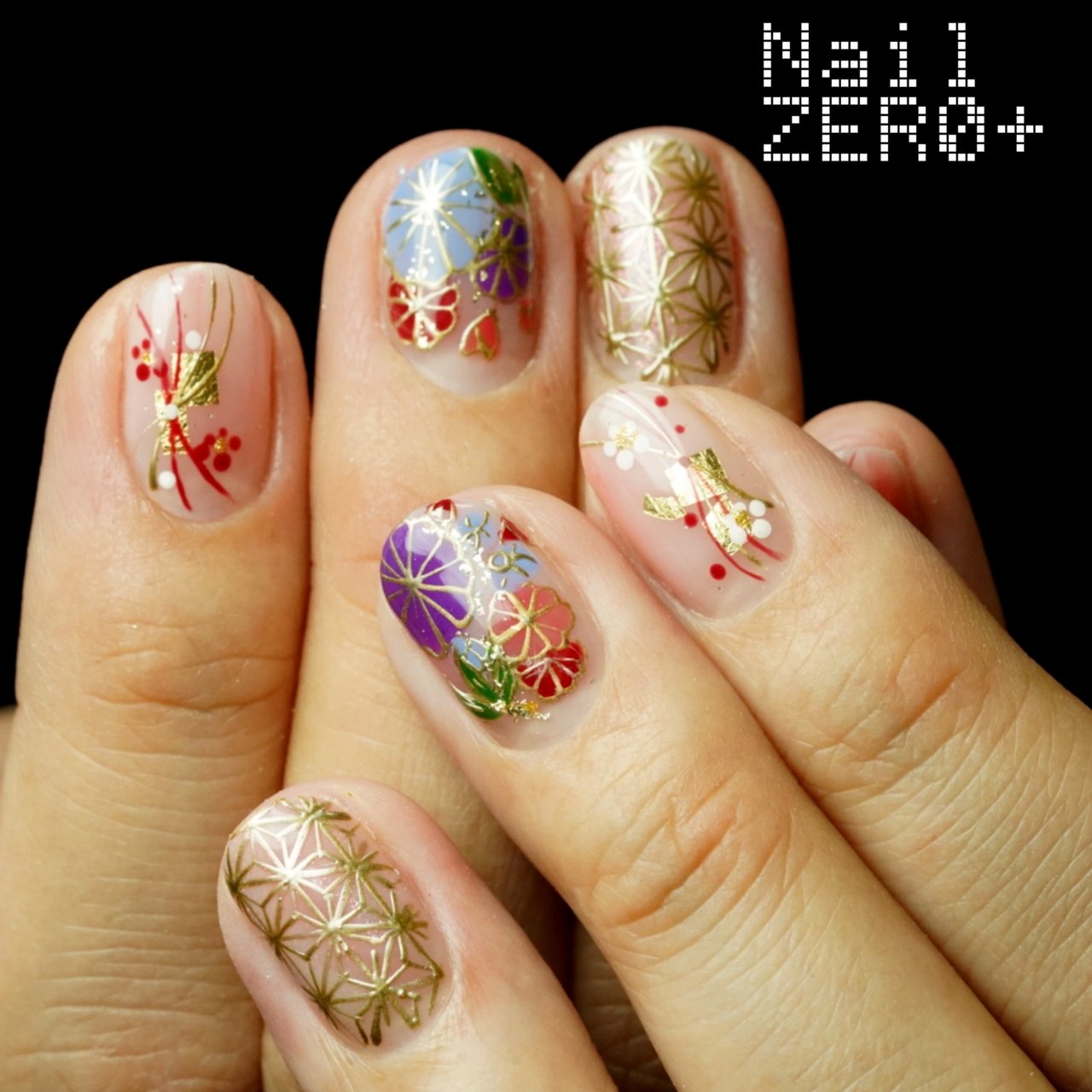 お正月 成人式 女子会 ハンド ワンカラー 塩見隼人 池袋 ネイルゼロプラスのネイルデザイン No ネイルブック