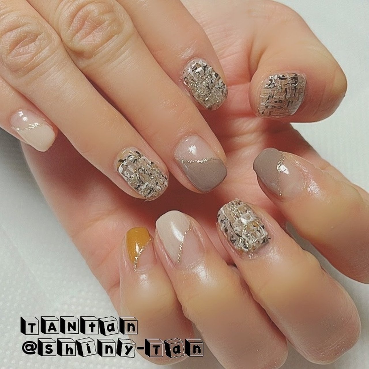 冬 デート 女子会 ハンド フレンチ Tantan 坦坦 のネイルデザイン No ネイルブック