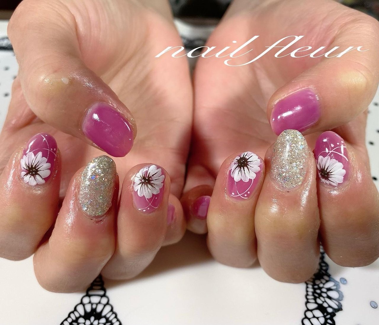 フルールのネイルデザイン No ネイルブック