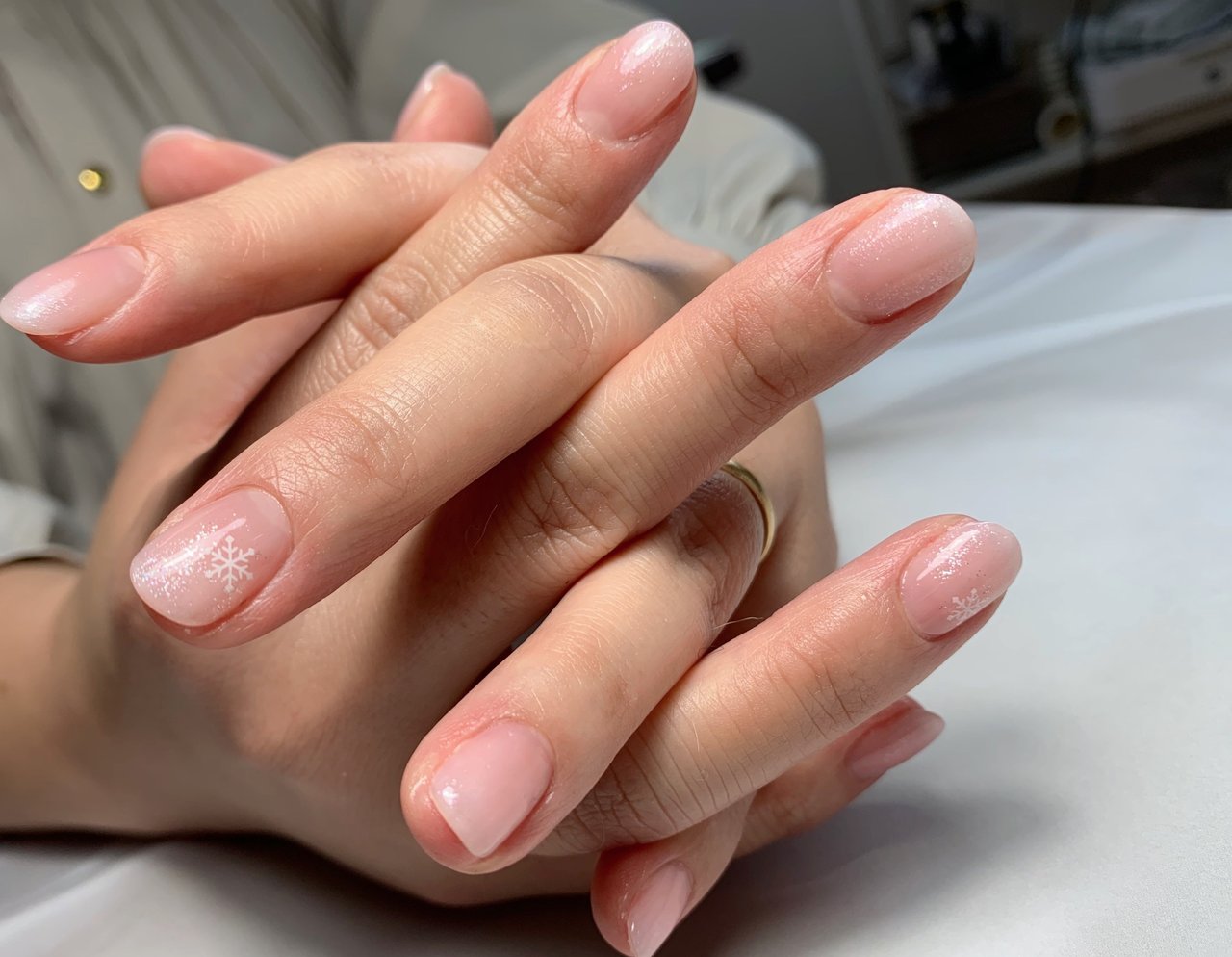 冬 クリスマス ハンド シンプル グラデーション Nail Salon Noir ネイルサロンノアールのネイルデザイン No ネイルブック