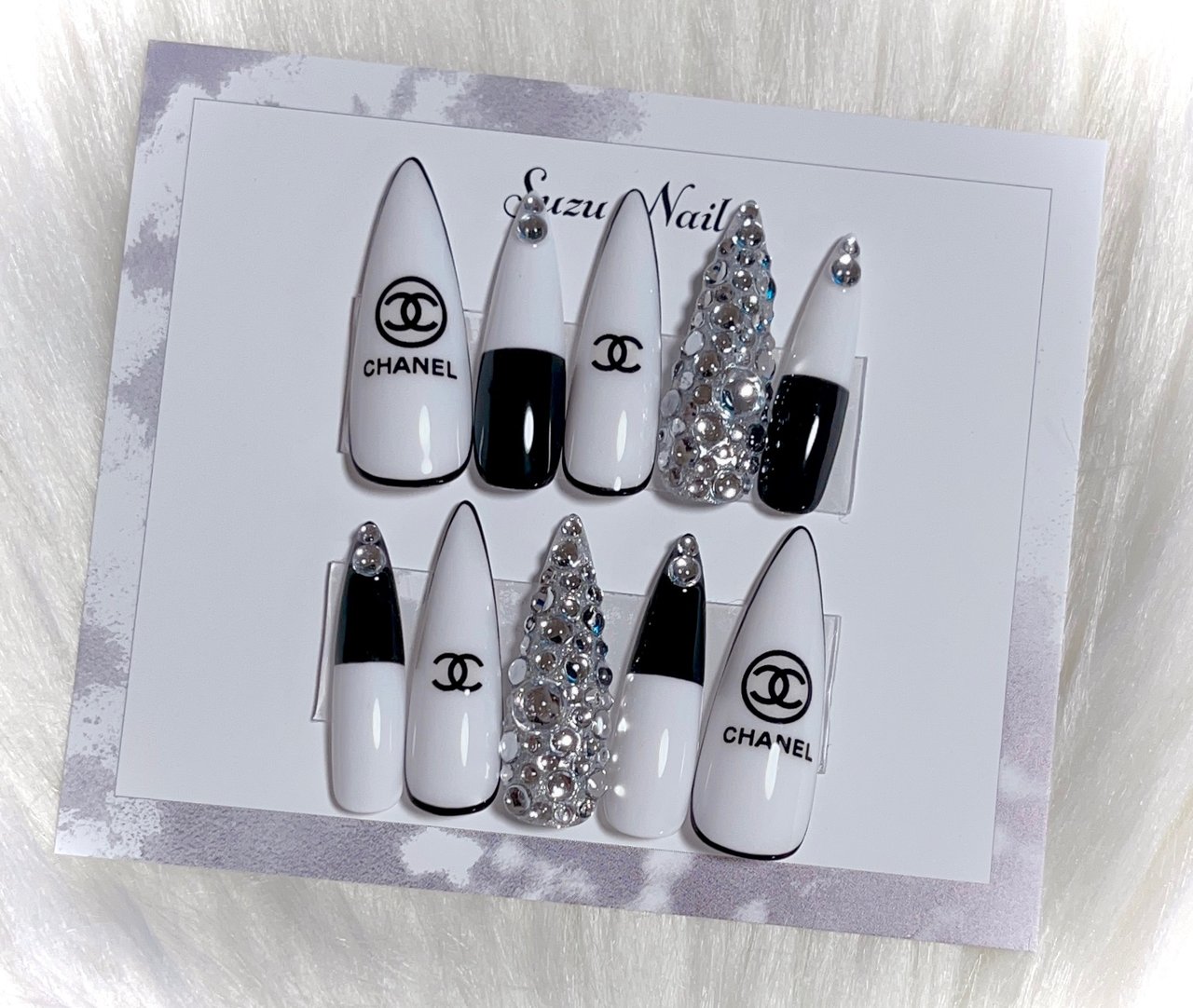CHANEL★ネイル8本セット CHANEL♡ネイル8本SET♡ - メルカリ