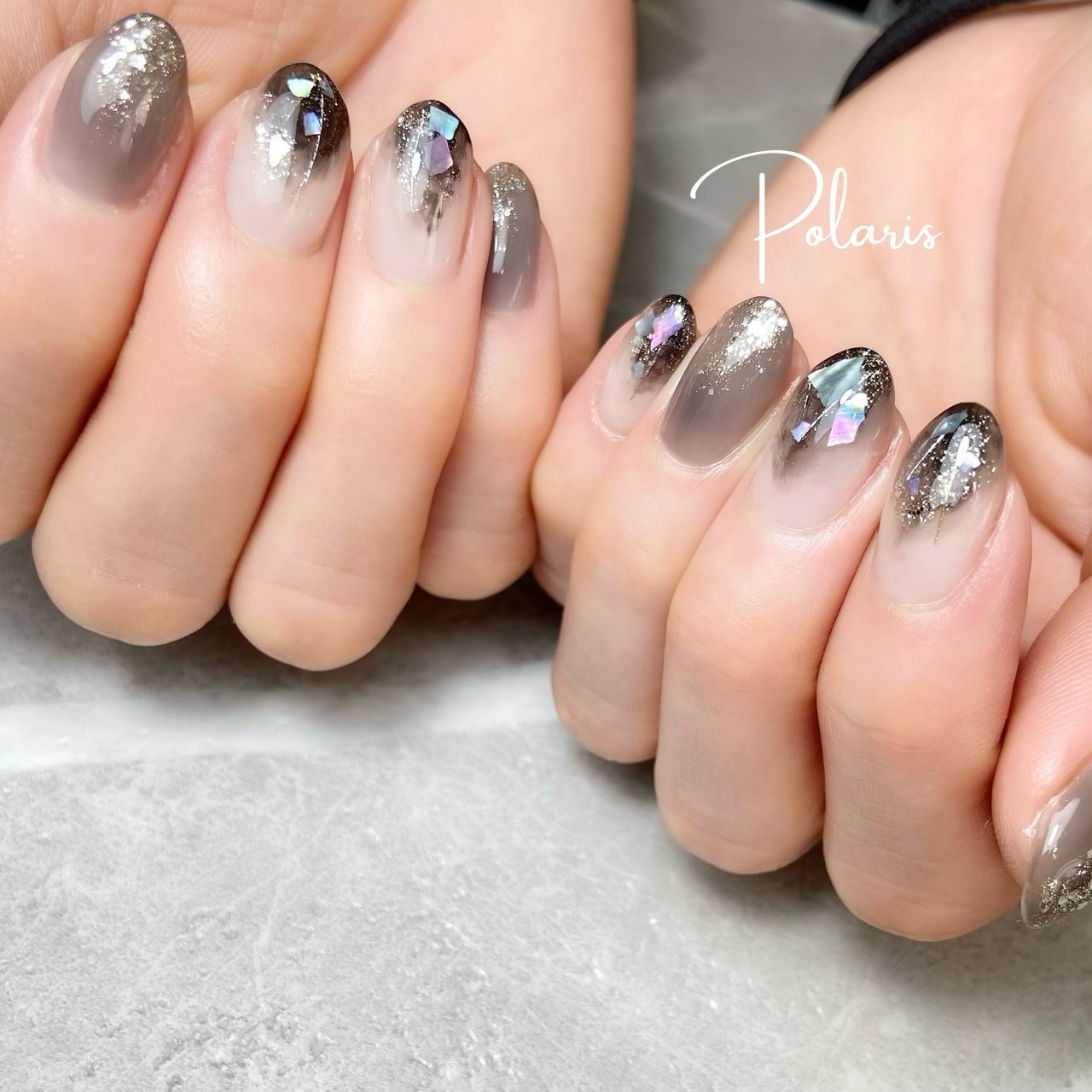 秋 冬 女子会 ハンド ワンカラー Momoのネイルデザイン No ネイルブック