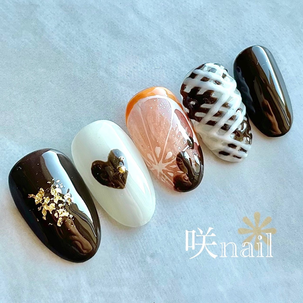 冬 バレンタイン デート 女子会 ハンド 咲nail サキネイル のネイルデザイン No ネイルブック