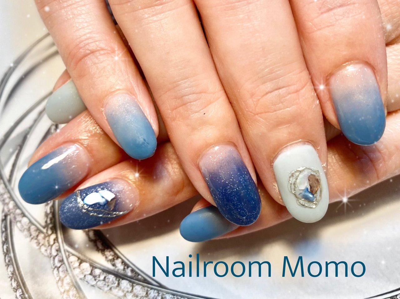 夏 秋 冬 ハンド グラデーション Nailroommomo ネイルルームモモ のネイルデザイン No ネイルブック