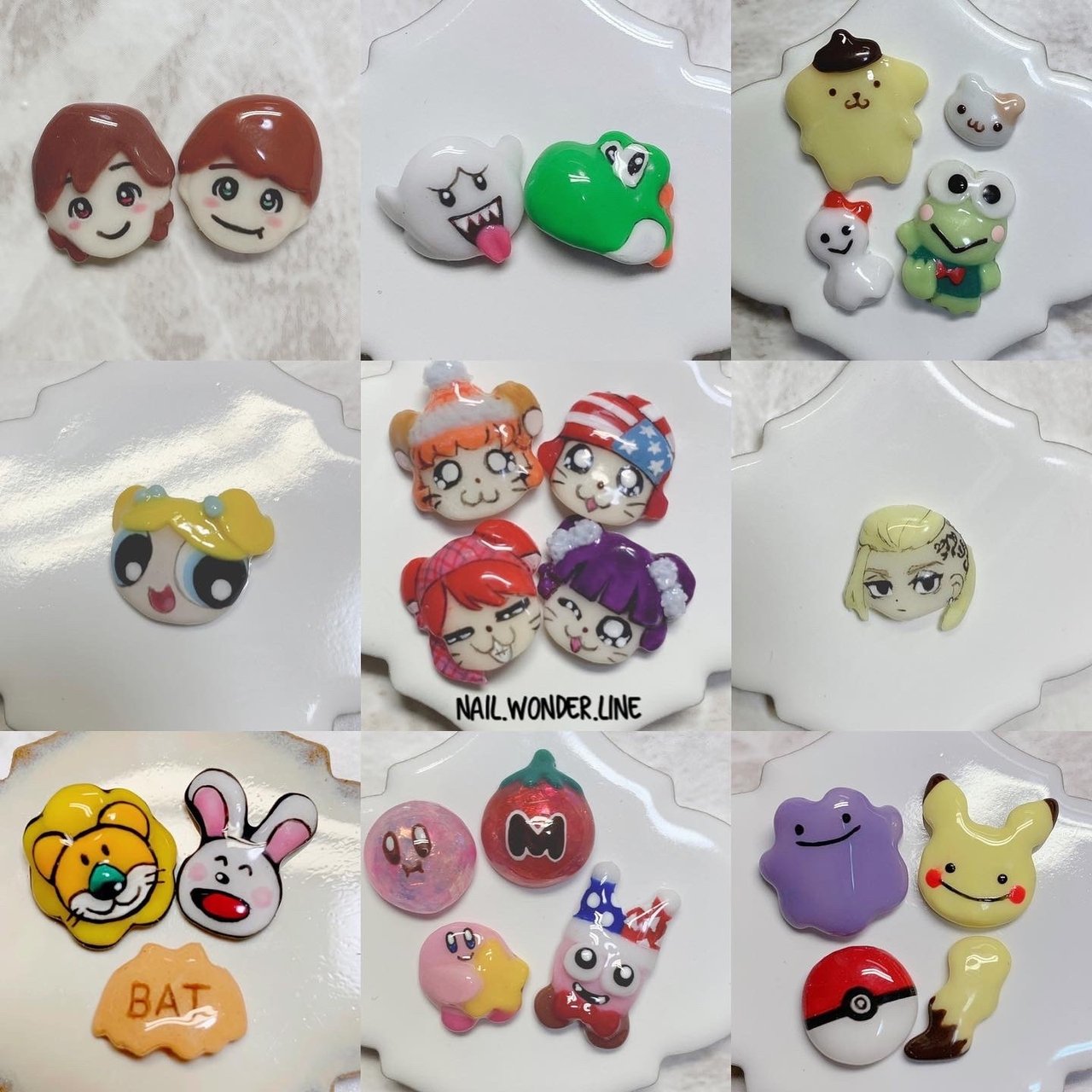 オールシーズン ハロウィン 痛ネイル キャラクター ネイルサロン ワンダーラインのネイルデザイン No ネイルブック