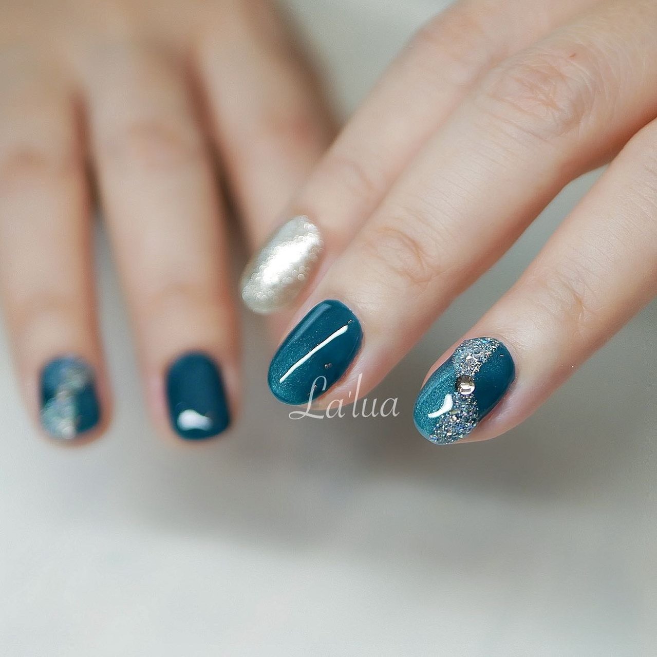 冬 クリスマス パーティー デート ハンド La Lua ラルア のネイルデザイン No ネイルブック