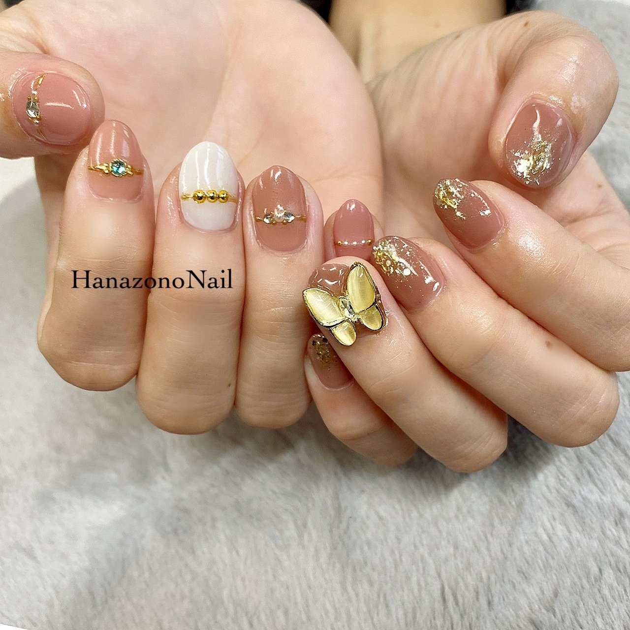 オールシーズン バレンタイン パーティー デート フット Hanazono Nailのネイルデザイン No ネイルブック