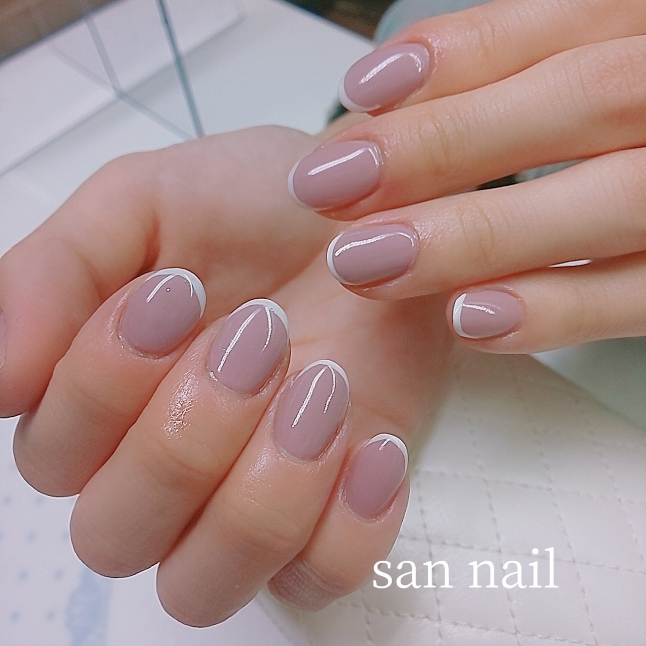 春 オールシーズン オフィス デート ハンド San Nailのネイルデザイン No ネイルブック