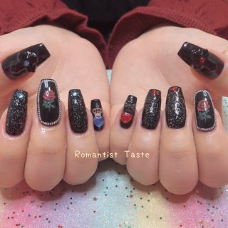 22年 新着順 黒執事ネイルのネイルデザイン ネイルブック