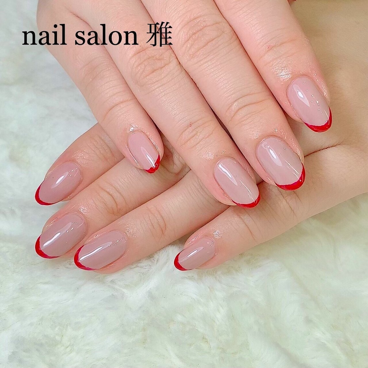 冬 オールシーズン 成人式 バレンタイン ハンド Nail Salon School 雅のネイルデザイン No ネイルブック