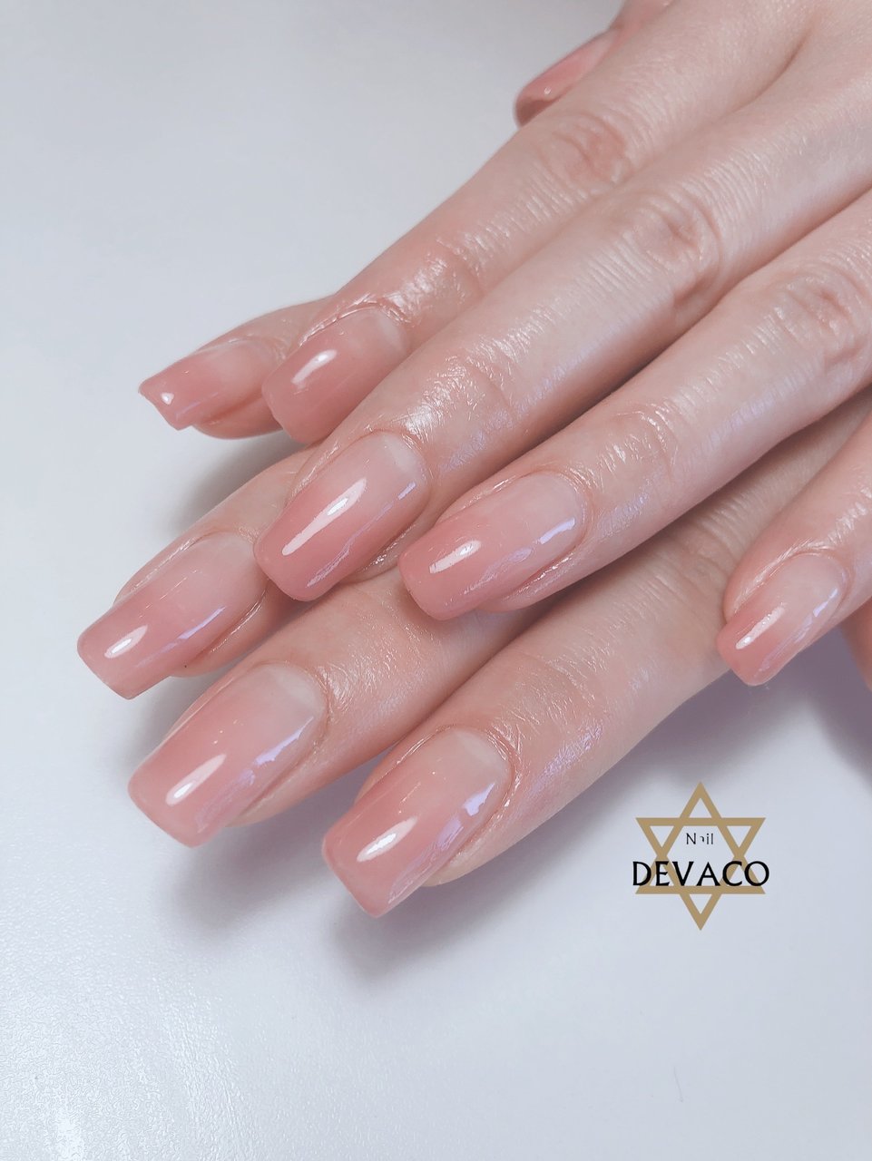 夏 ハンド シンプル グラデーション ワンカラー 999naildevacoのネイルデザイン No ネイルブック