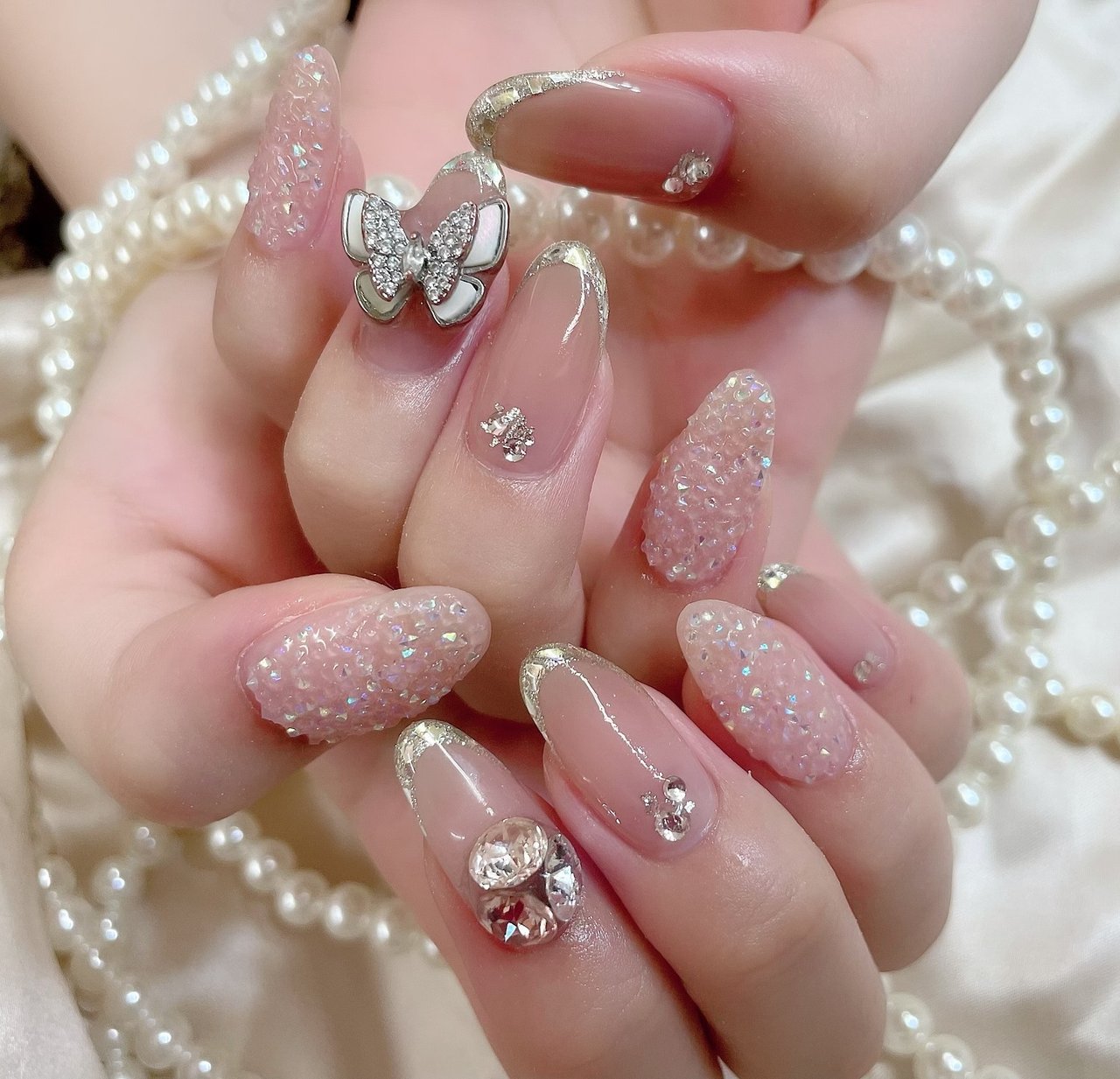 オールシーズン ブライダル パーティー デート ハンド Ri のネイルデザイン No ネイルブック