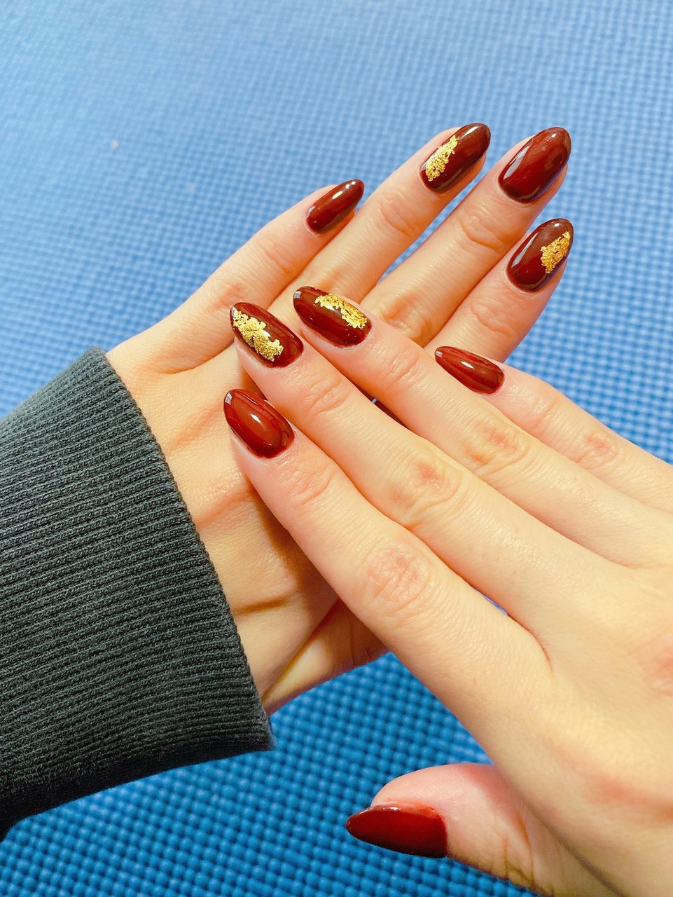 ハンド シンプル ホログラム ラメ ワンカラー Oshizun のネイルデザイン No ネイルブック