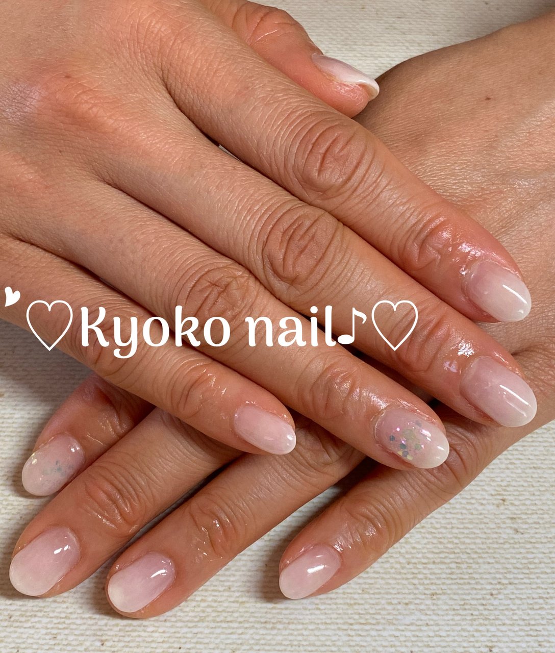 オールシーズン ハンド シンプル グラデーション ショート Kyoko Nailのネイルデザイン No ネイルブック