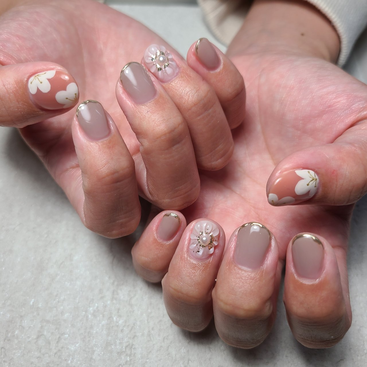 冬 旅行 オフィス デート ハンド Nail Salon Chicoのネイルデザイン No ネイルブック
