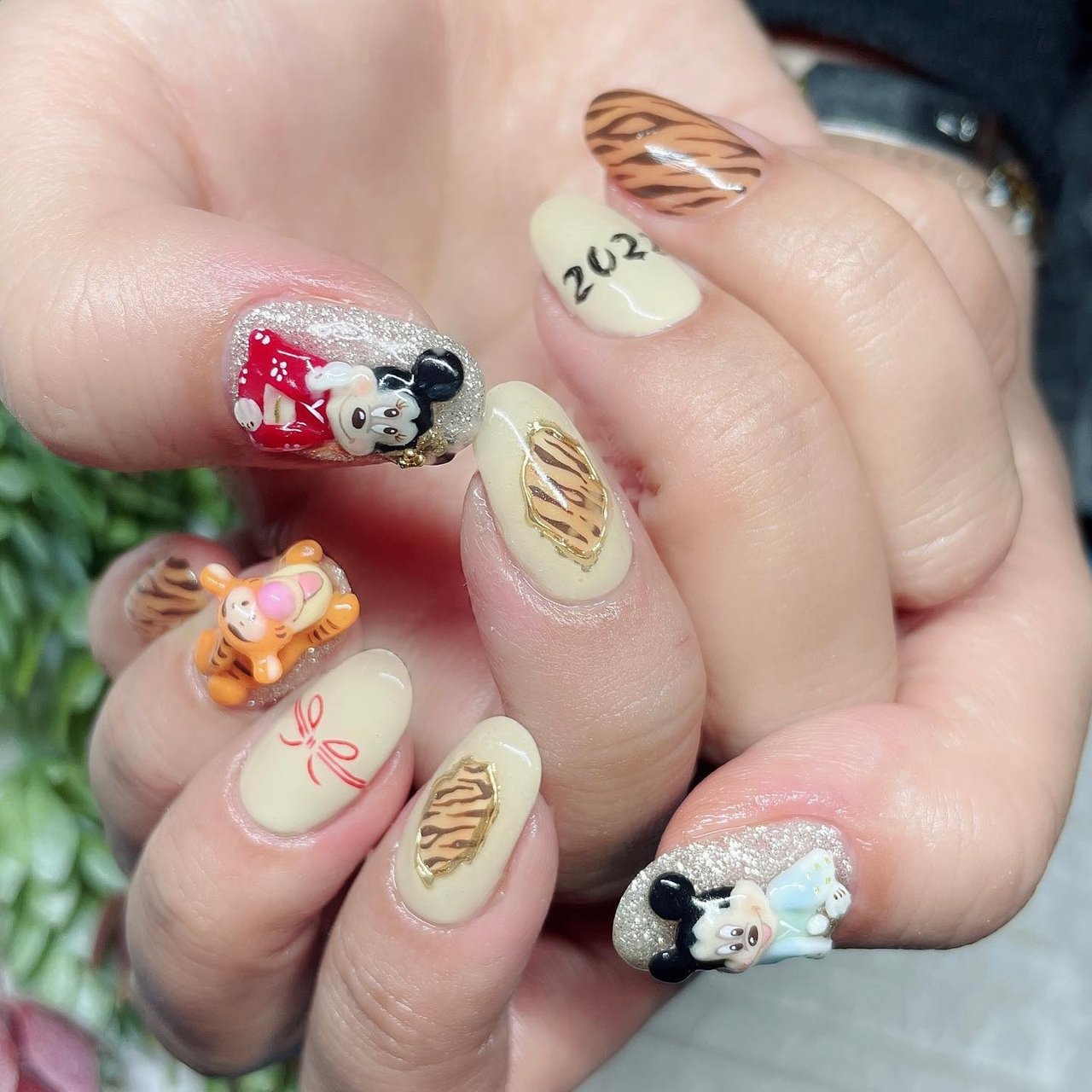 ネイルパーツ☆ 聖〜プロフィール必読〜様 冬/お正月/ハンド/痛ネイル/キャラクター - NICHI nail salon