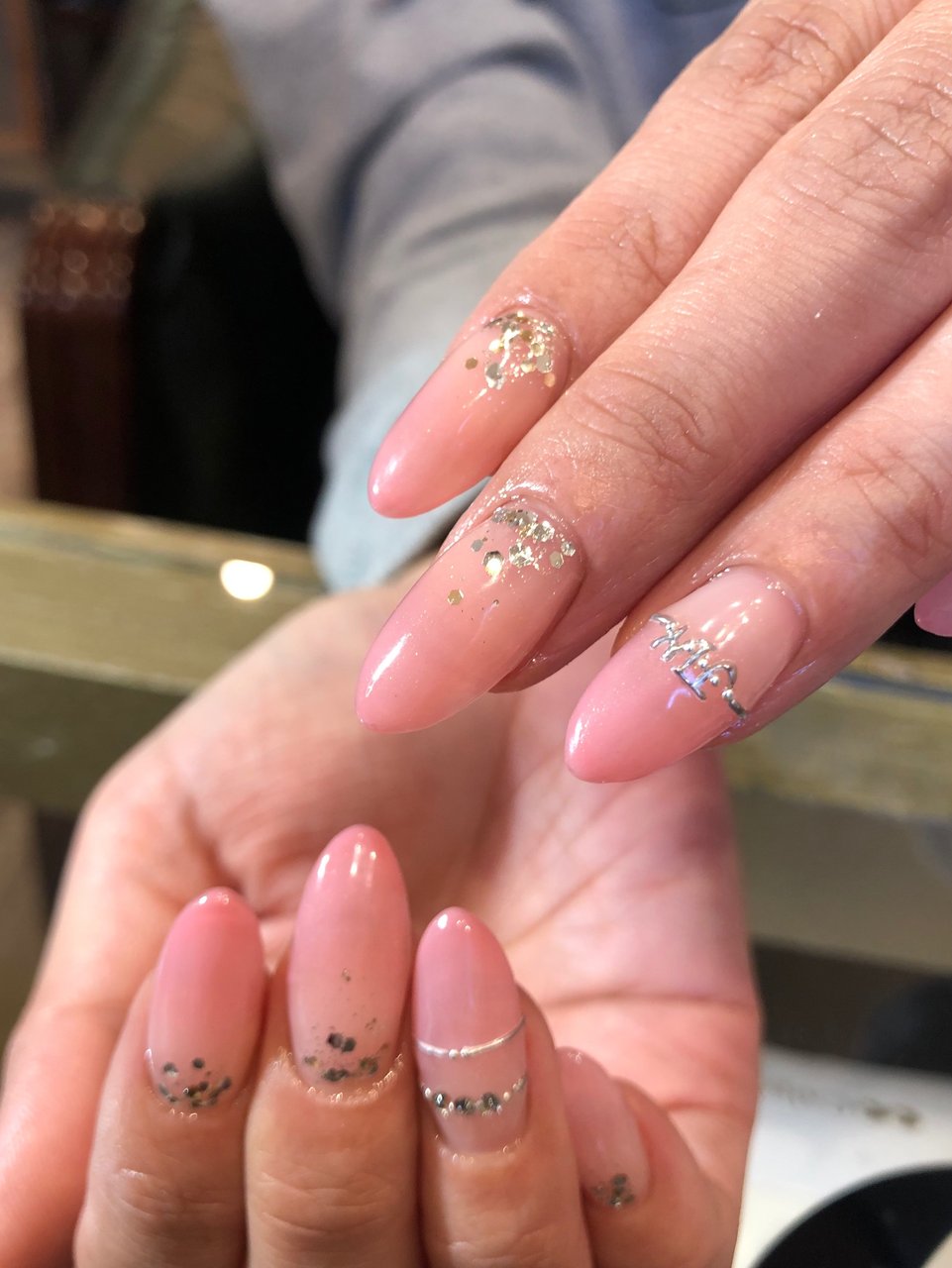 ハンド グラデーション ロング ピンク スカルプチュア 宮城県 石巻 ロージーネイル Rosy Nail Pupuu Rosyのネイル デザイン No ネイルブック