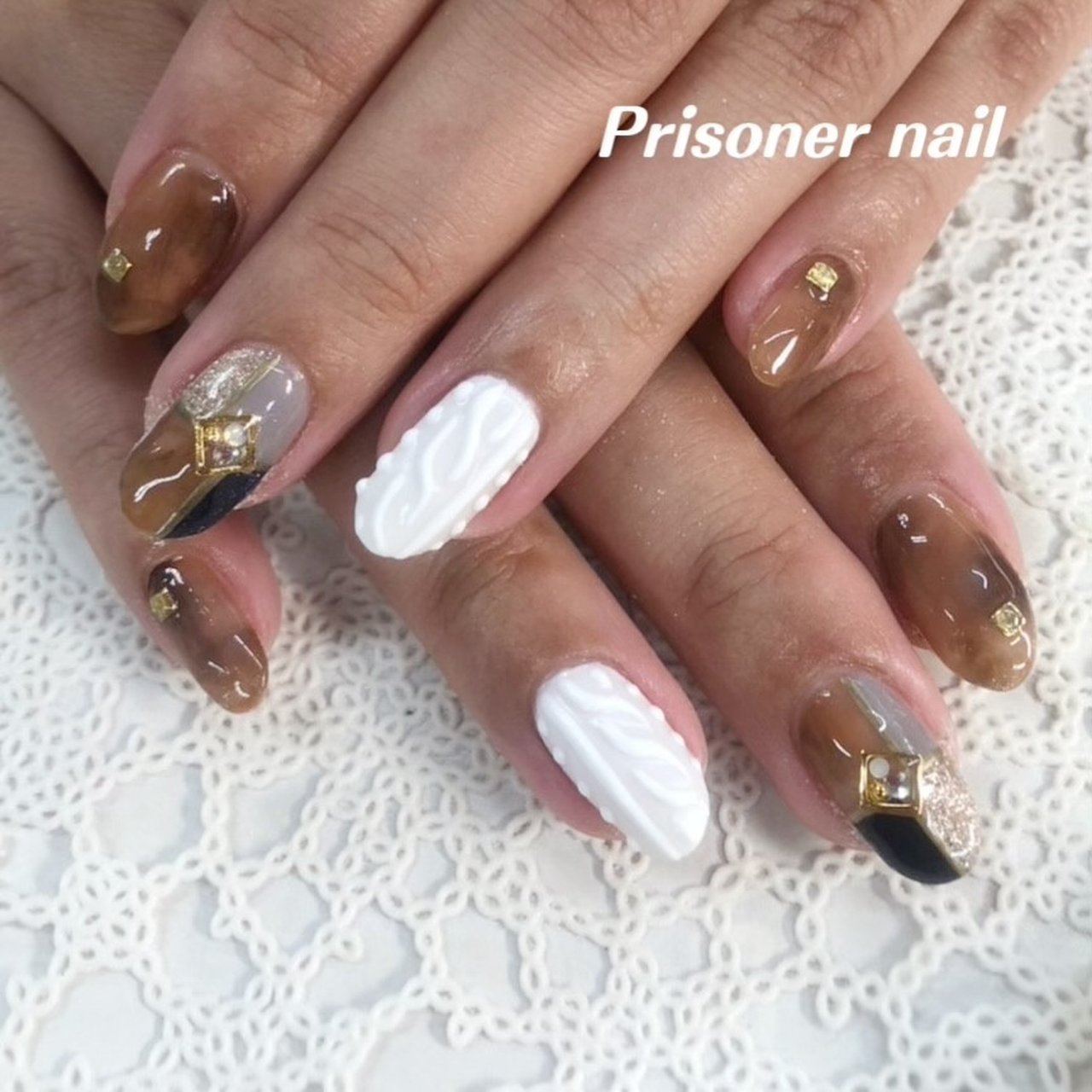 冬 バレンタイン 旅行 デート ハンド Prisoner Nail Satoshiのネイルデザイン No ネイルブック