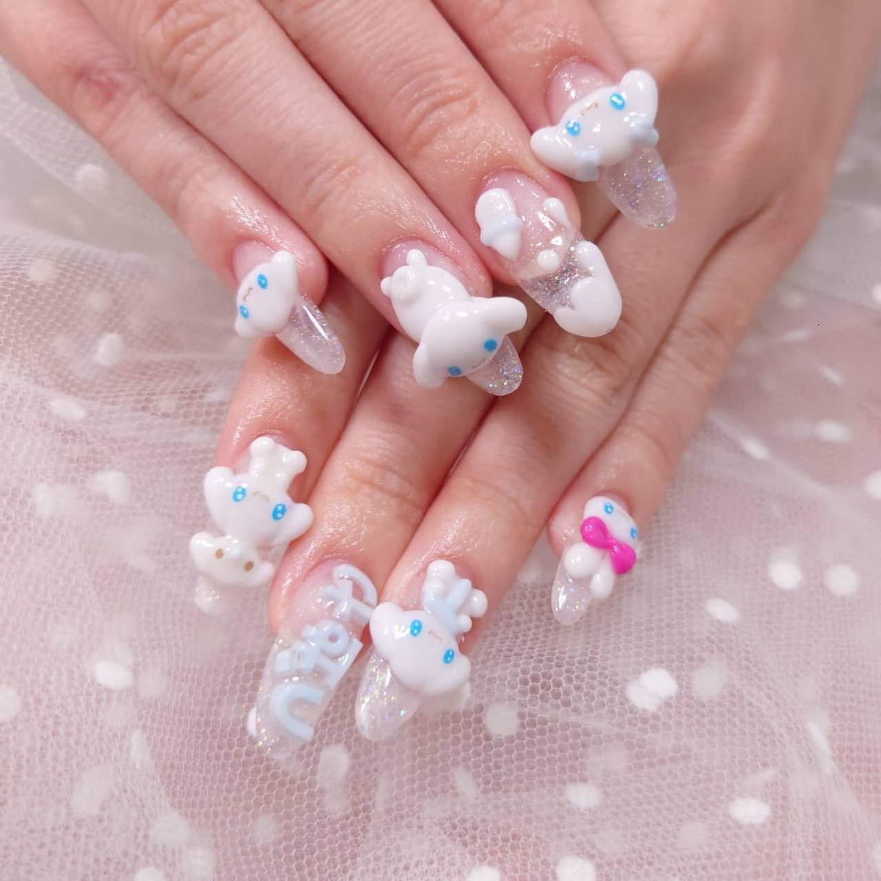 ネイルパーツ 全身 シナモン