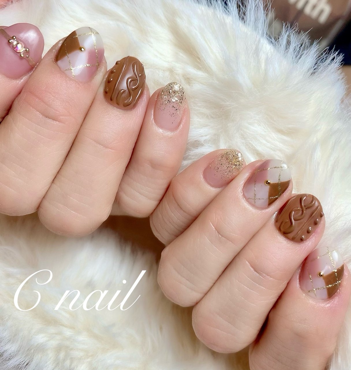 バレンタイン オフィス デート 女子会 ハンド 鈴鹿市 Cnailのネイルデザイン No ネイルブック