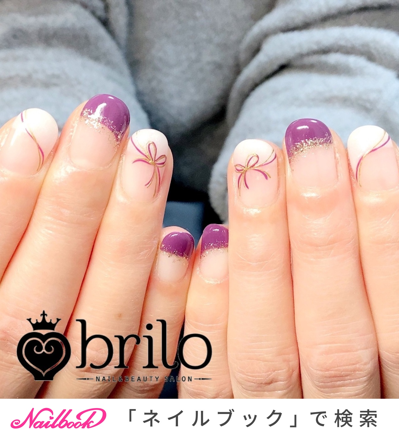 冬 お正月 成人式 パーティー ハンド Brilo0858のネイルデザイン No ネイルブック